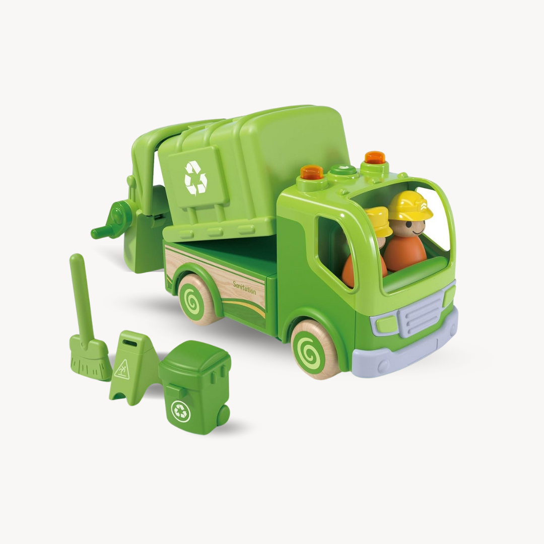 Imagination Express Wooden Recycling Garbage Truck